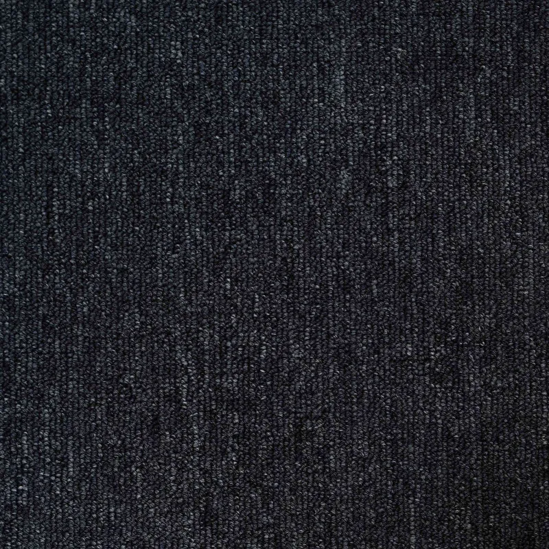 Kilimų plytelė Tamsiai pilka 50 x 50 cm 4 pcs PP ir Bitumas