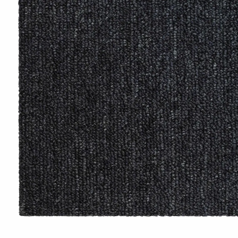 Kilimų plytelė Tamsiai pilka 50 x 50 cm 36 pcs PP ir Bitumas