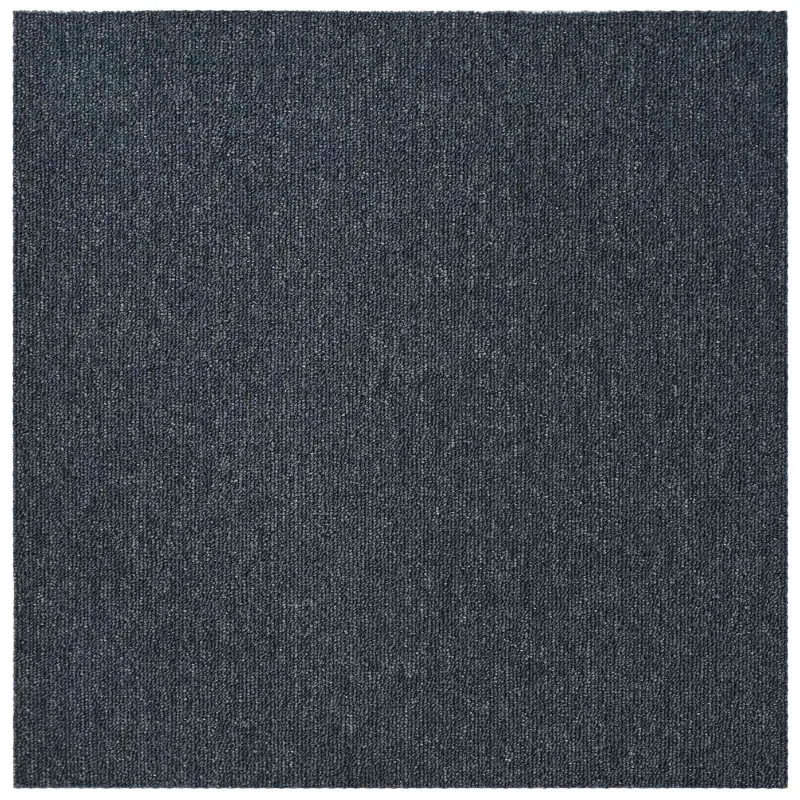 Kilimų plytelė Mėlyna Pilka 50 x 50 cm 4 pcs PP ir Bitumas