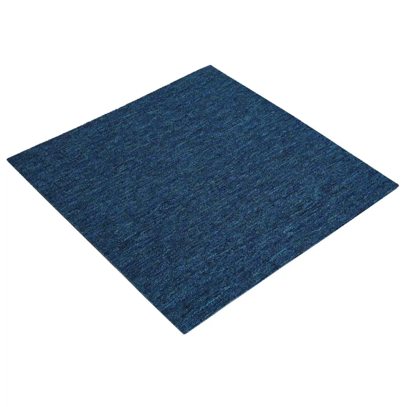 Kilimų plytelė Mėlyna 50 x 50 cm 20 pcs PP ir Bitumas