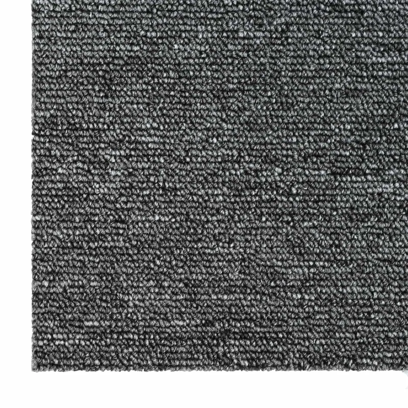 Kilimų plytelė Vidutinė pilka 50 x 50 cm 20 pcs PP ir Bitumas