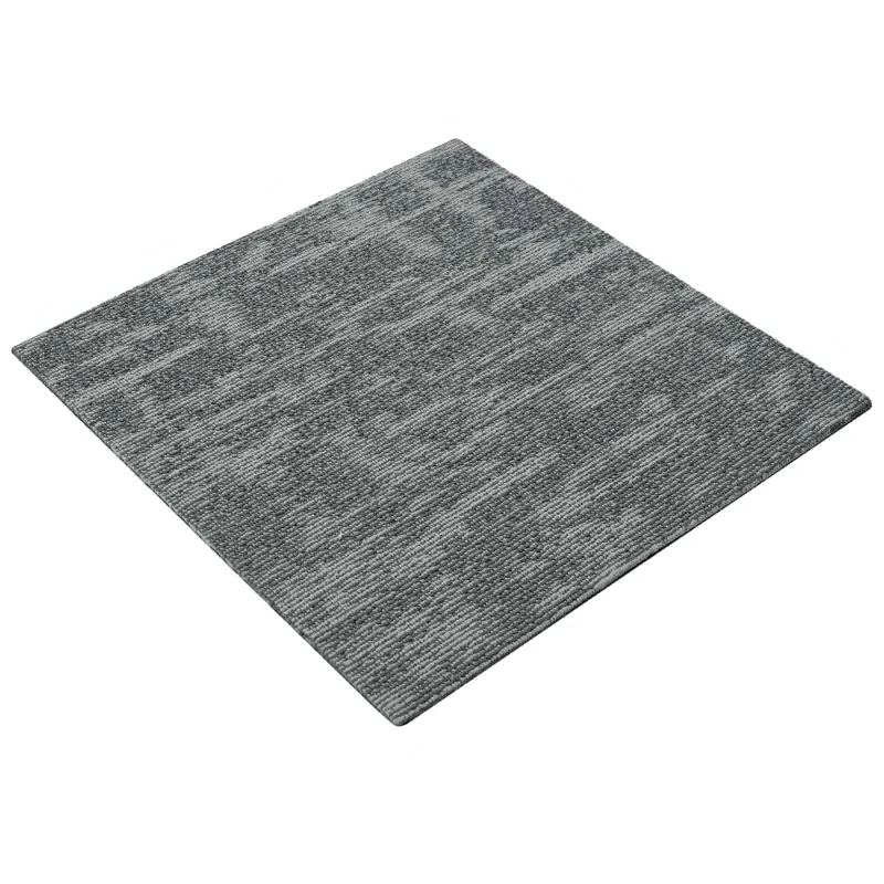 Kilimų plytelė Uolų pilka 50 x 50 cm 4 pcs PP ir Bitumas