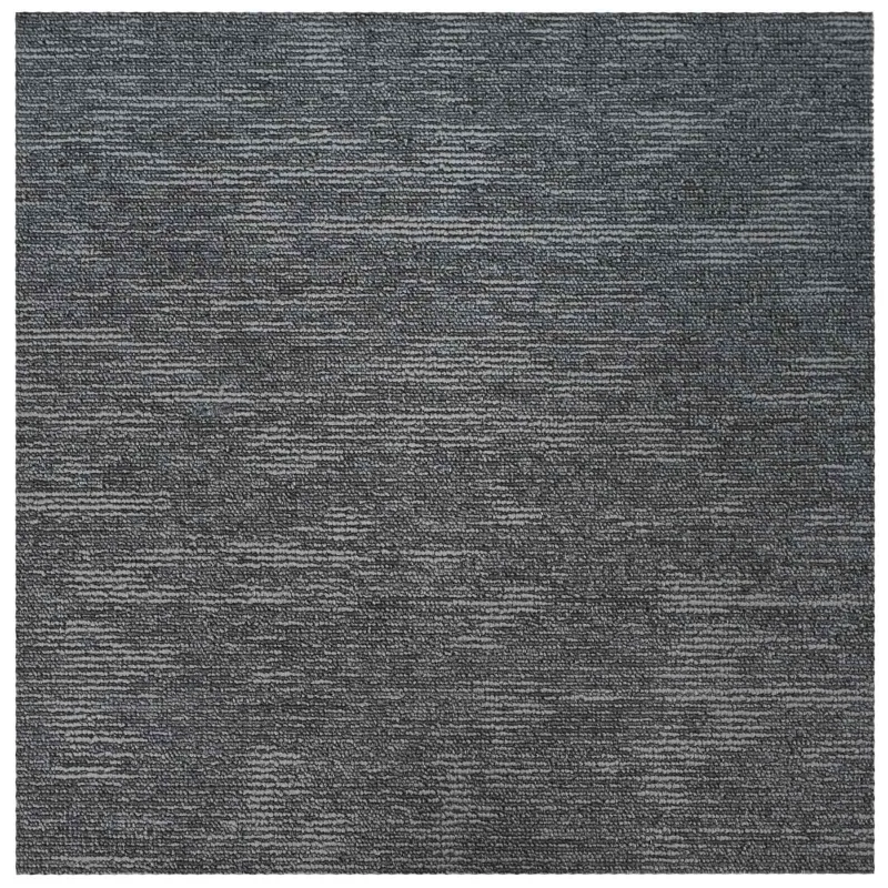 Kilimų plytelė Dangaus pilka 50 x 50 cm 4 pcs PP ir Bitumas