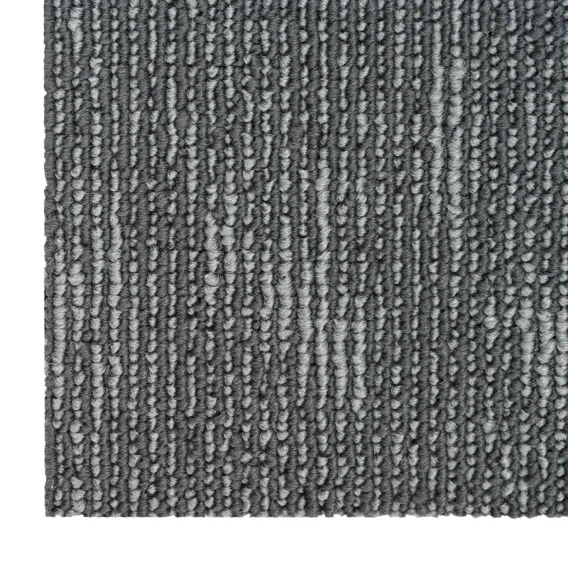 Kilimų plytelė Betono pilka 50 x 50 cm 4 pcs PP ir Bitumas