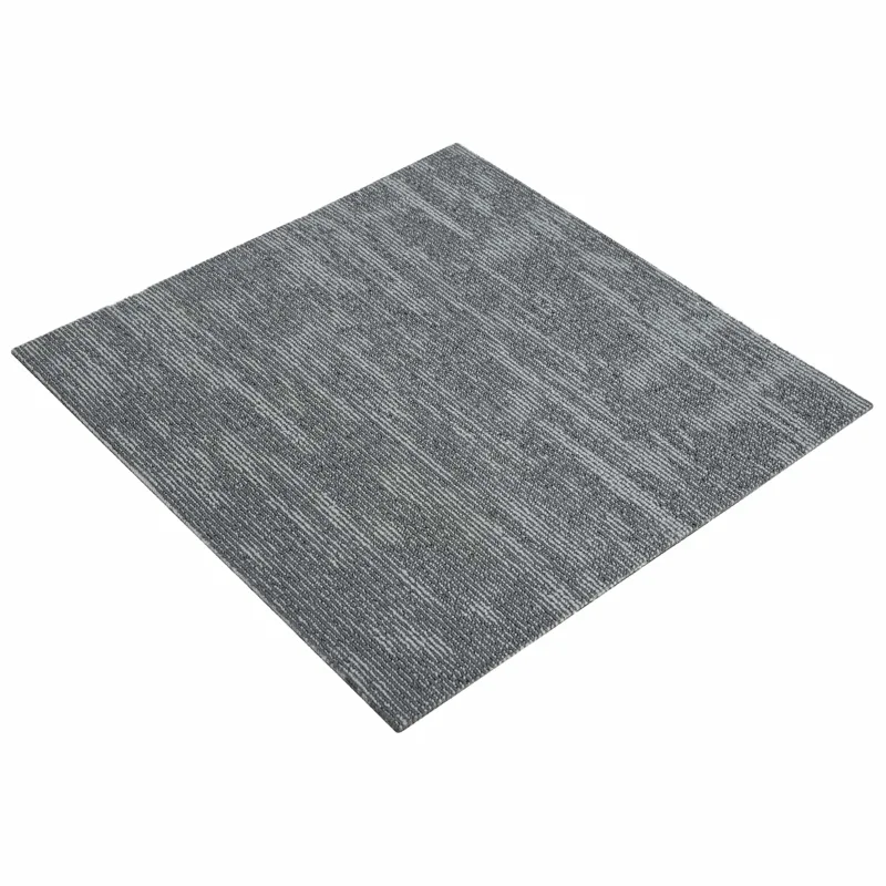 Kilimų plytelė Betono pilka 50 x 50 cm 36 pcs PP ir Bitumas