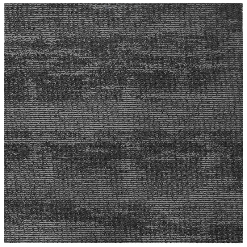 Kilimų plytelė Anglies pilka 50 x 50 cm 20 pcs PP ir Bitumas