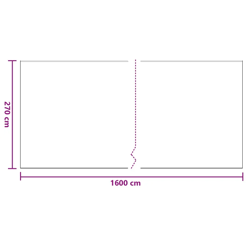 Dulkių lapas su klijuojama juosta 6 pcs Skaidrus 270 x 1600 cm