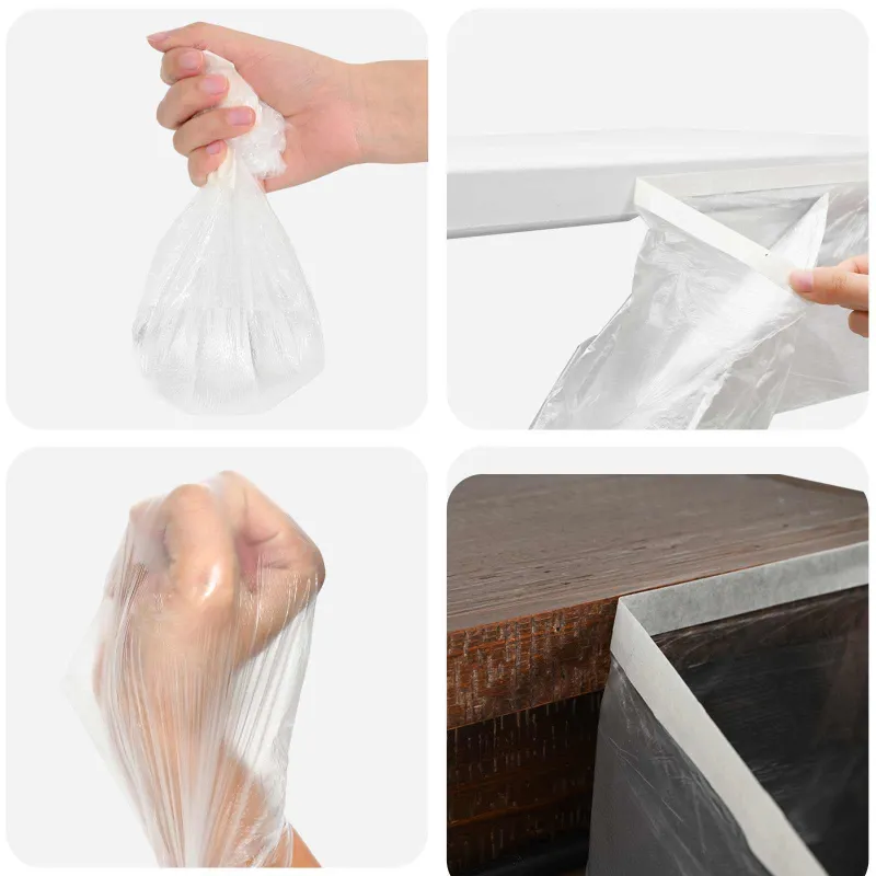 Dulkių lapas su lipnia juosta 6 pcs Skaidrus 110 x 3300 cm HDPE