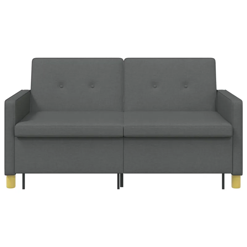 Ištraukiama sofa-lova Tamsiai pilka Audinys