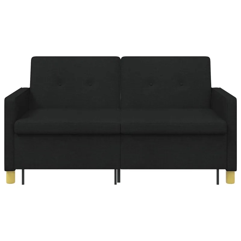 Ištraukiama sofa-lova Juoda Audinys