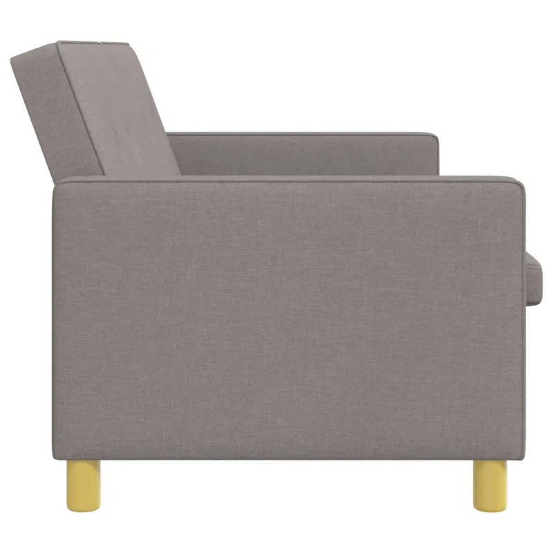 Ištraukiama sofa-lova Taupe Audinys