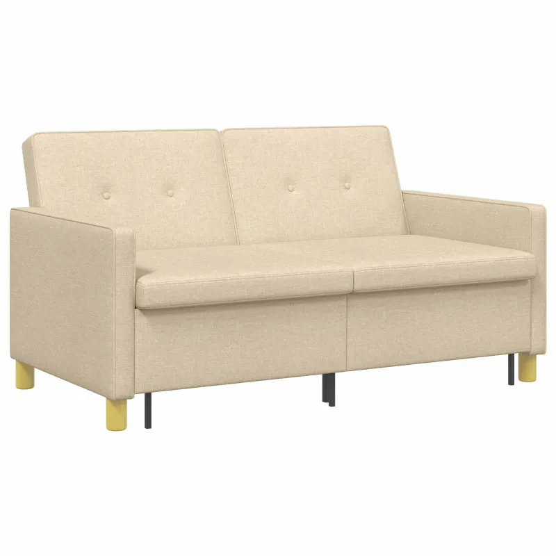 Ištraukiama sofa-lova Kreminė Audinys