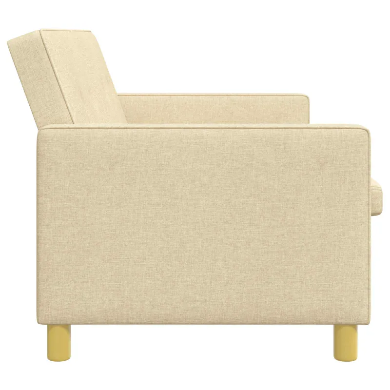 Ištraukiama sofa-lova Kreminė Audinys