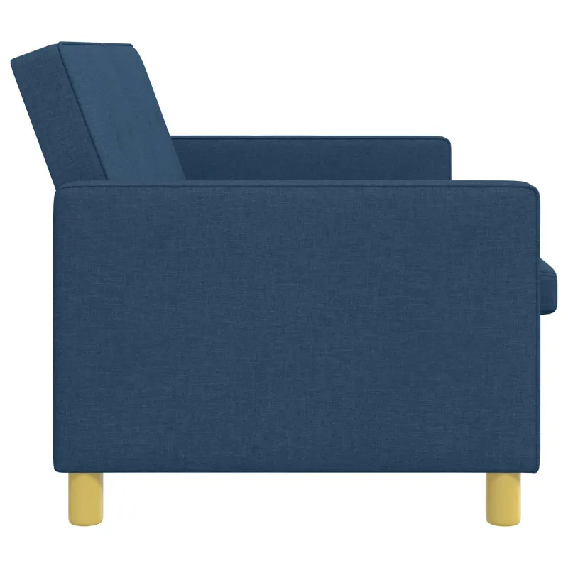 Ištraukiama sofa-lova Mėlyna Audinys