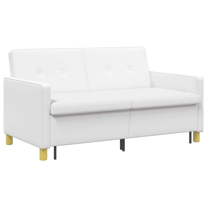 Ištraukiama sofa-lova Balta Audinys