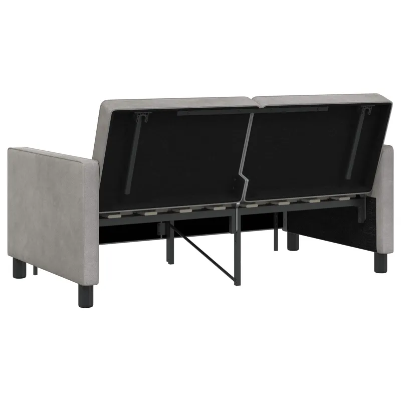 Sofa lova Šviesiai žalia Audinys