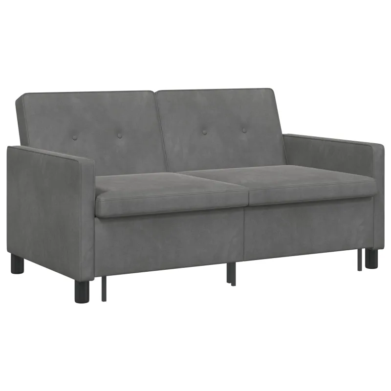 Sofa lova Tamsiai pilka Audinys