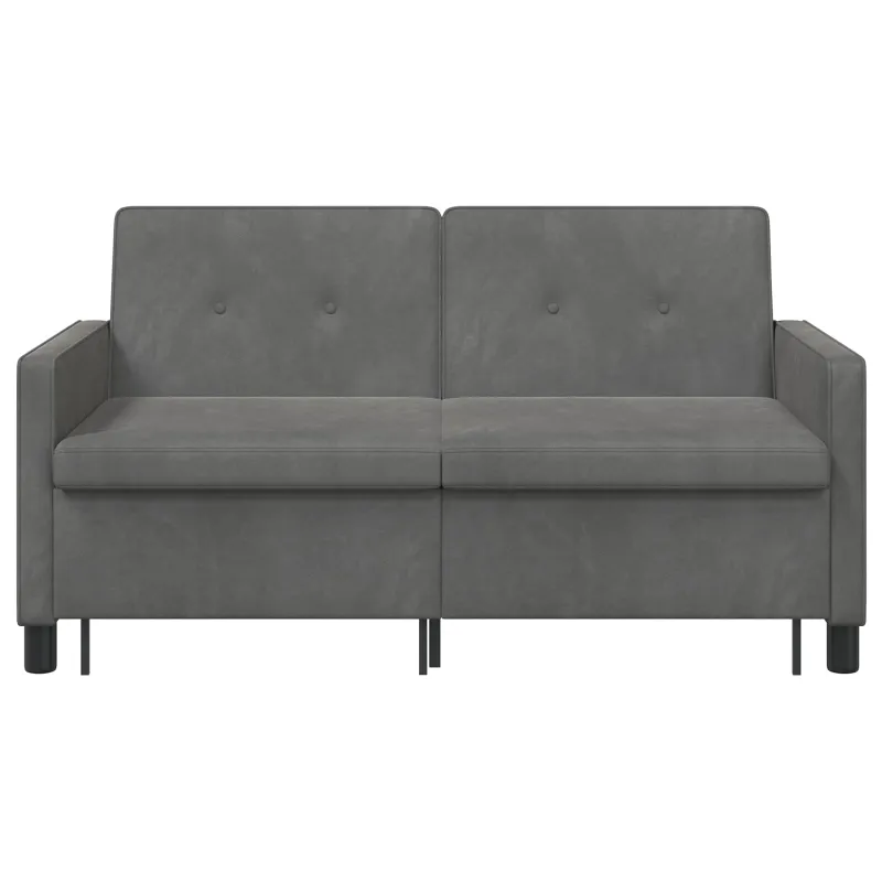 Sofa lova Tamsiai pilka Audinys
