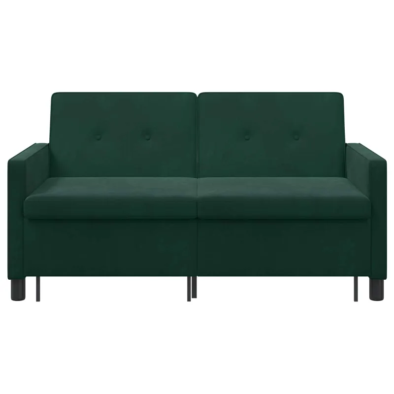 Sofa lova Tamsiai žalia Audinys