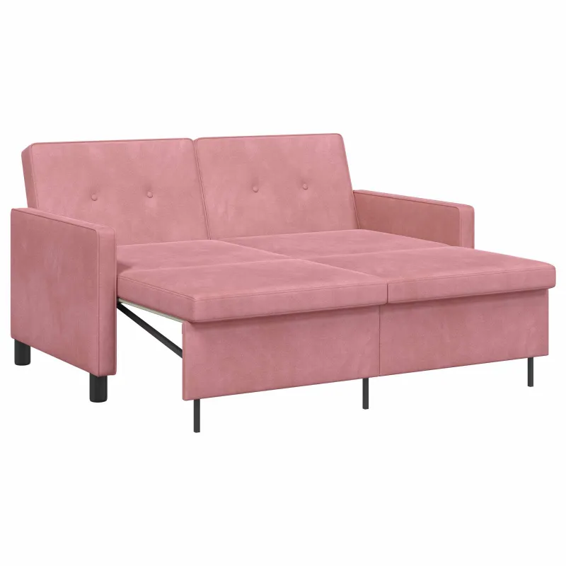 Sofa lova Rožinė Audinys