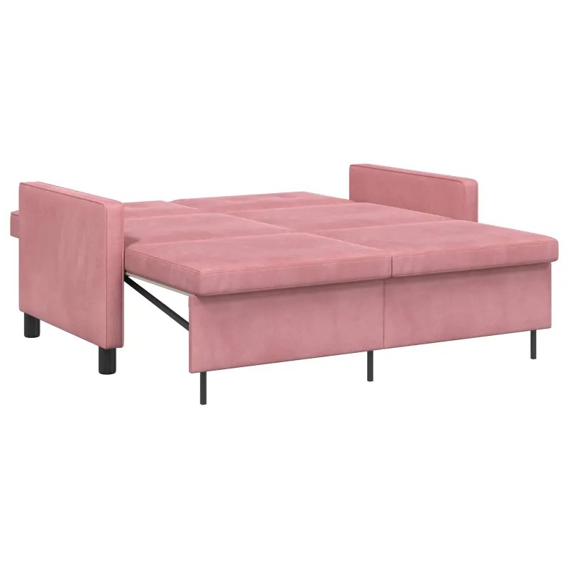 Sofa lova Rožinė Audinys