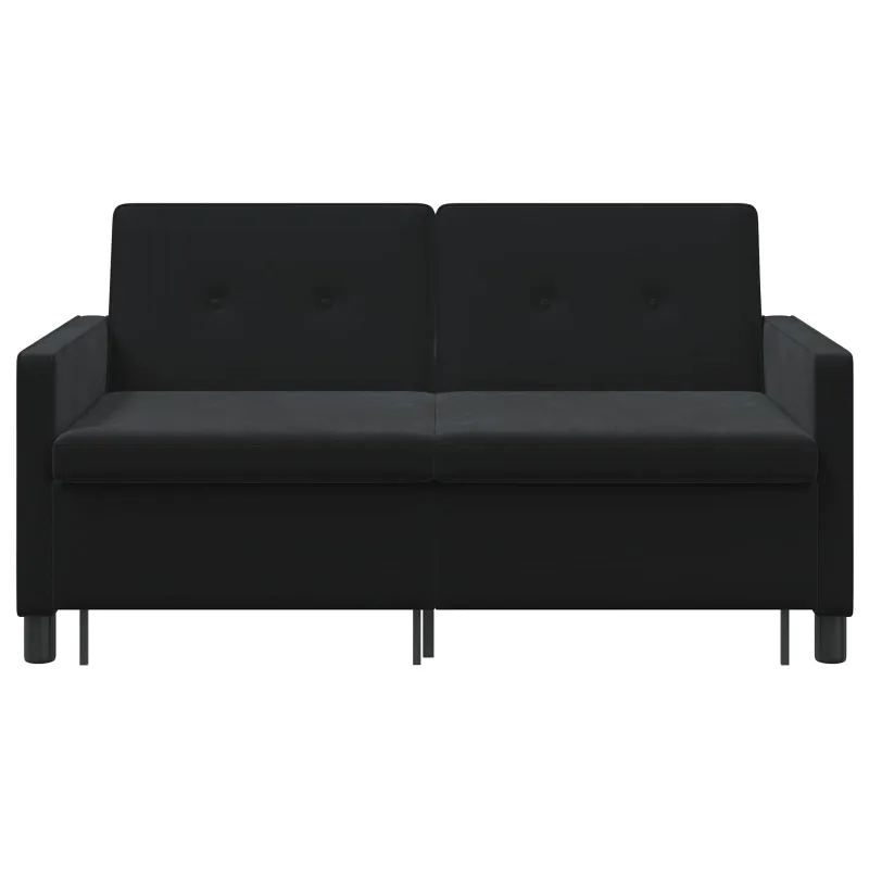 Sofa lova Juoda Audinys