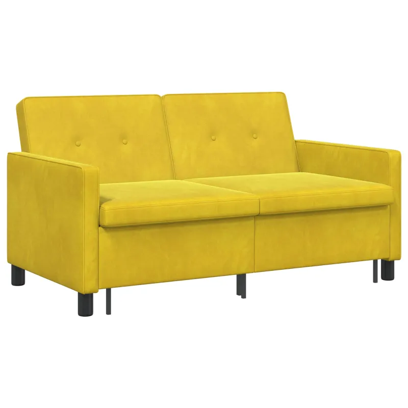 Sofa lova Geltona Audinys