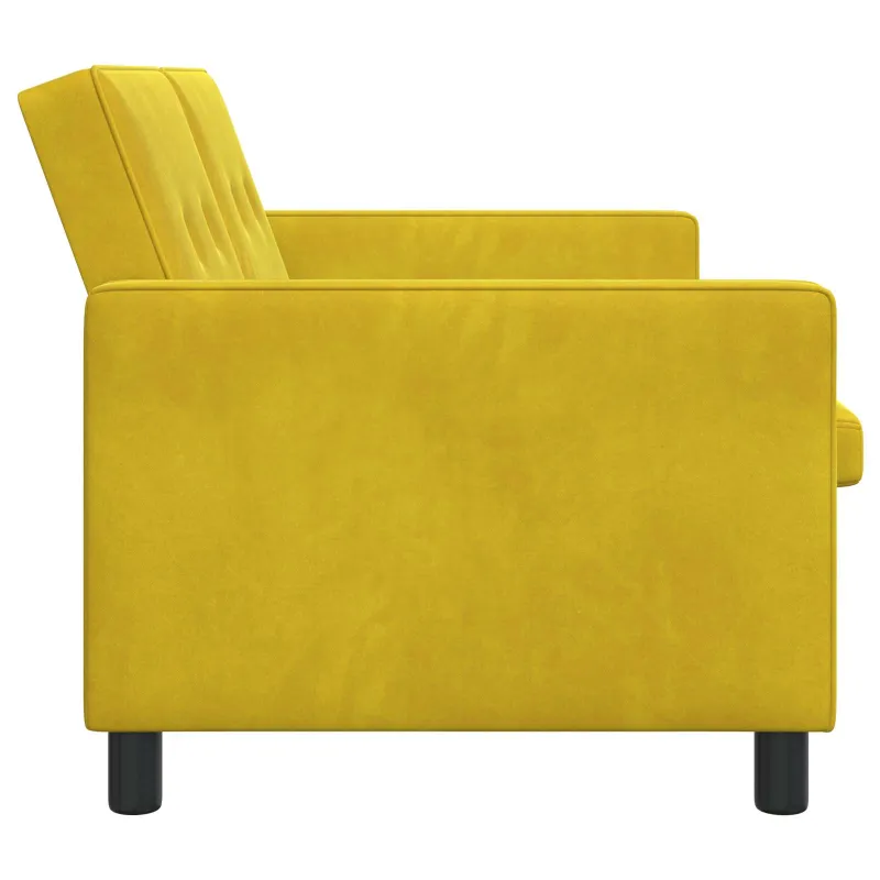 Sofa lova Geltona Audinys