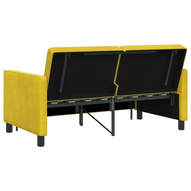 Sofa lova Geltona Audinys
