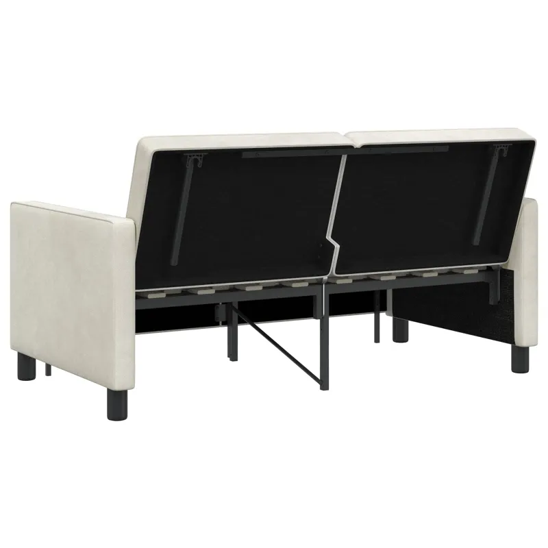 Sofa lova Kreminė Audinys