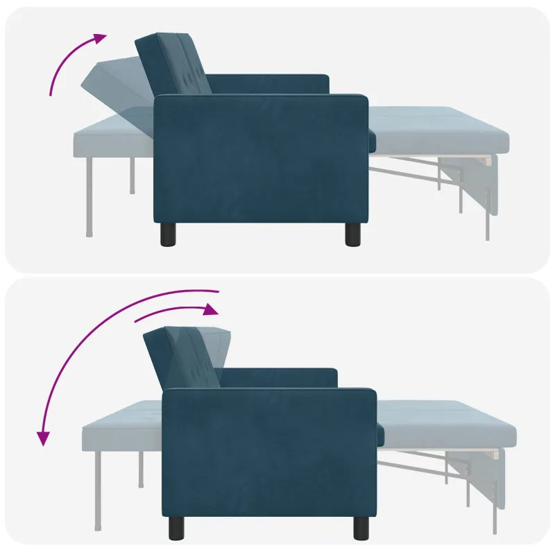 Sofa lova Mėlyna Audinys