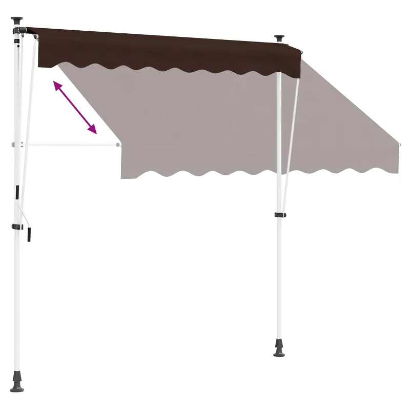 Rankinė sulankstoma markizė Ruda 150 cm