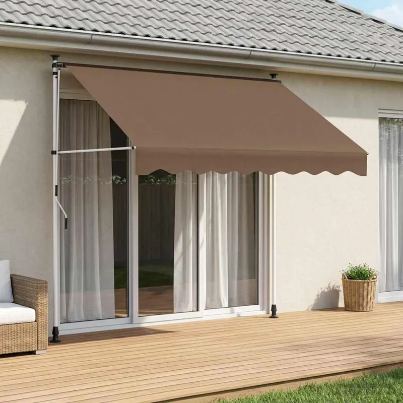 Rankinė sulankstoma markizė Taupe 200 cm