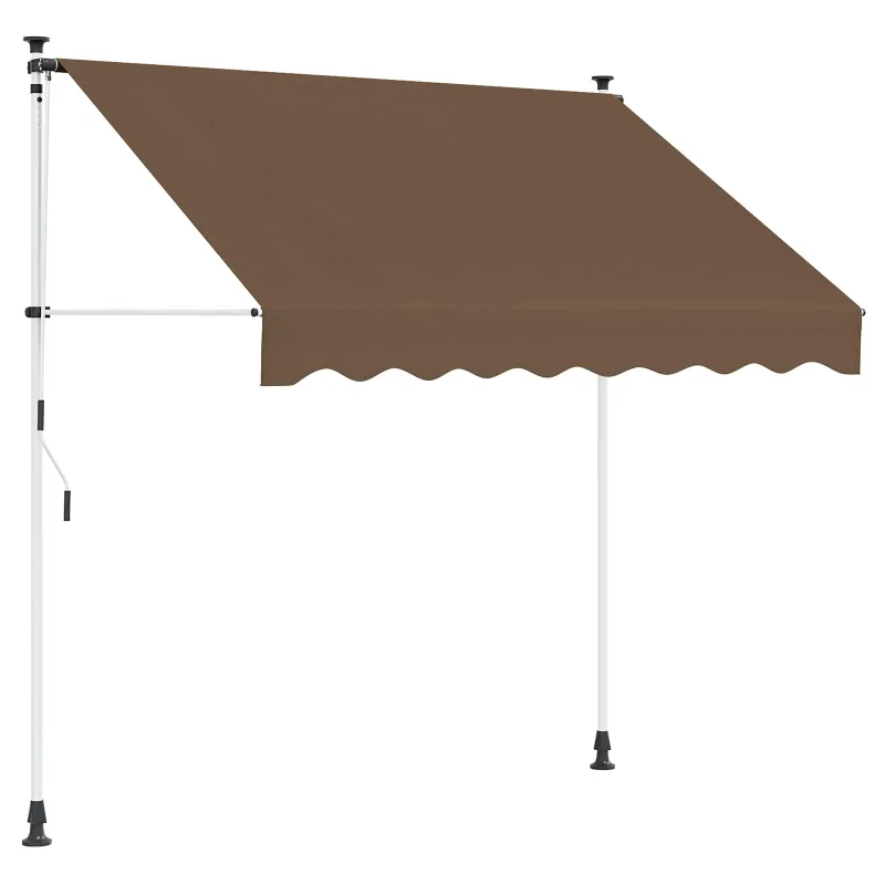 Rankinė sulankstoma markizė Taupe 200 cm