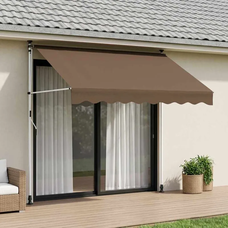Rankinė sulankstoma markizė Taupe 300 cm