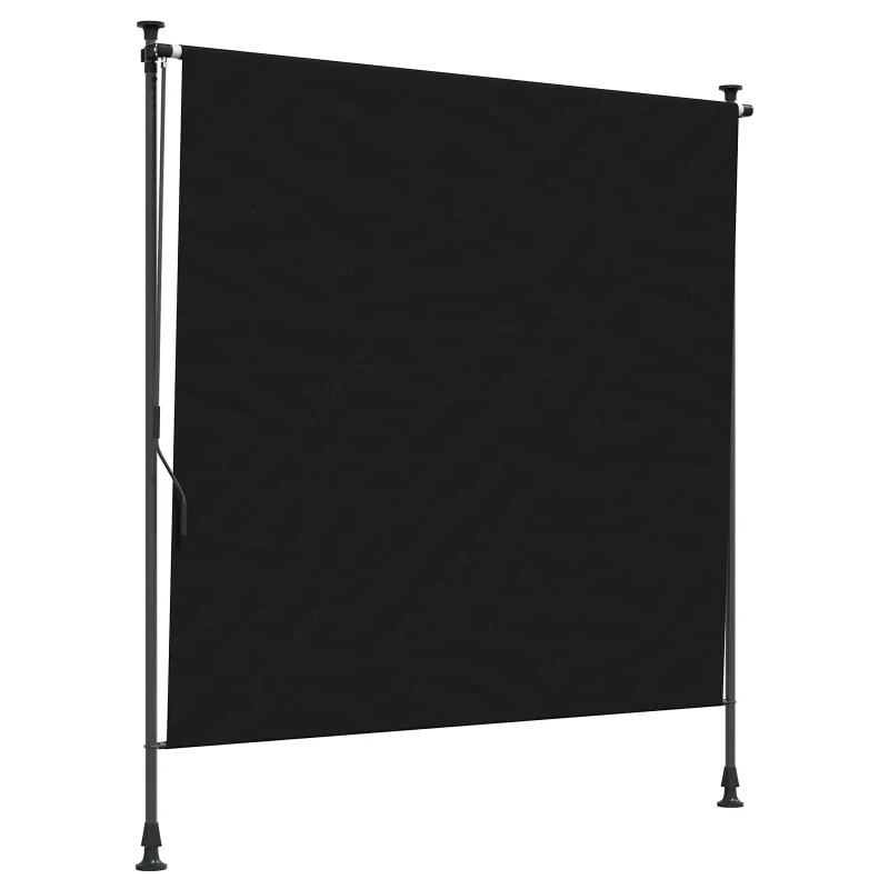 Lauko Ritininė Žaliuzė Juoda 120 x 270 cm