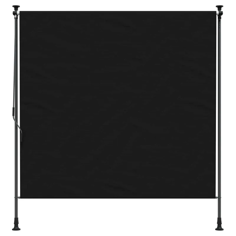 Lauko Ritininė Žaliuzė Juoda 200 x 270 cm