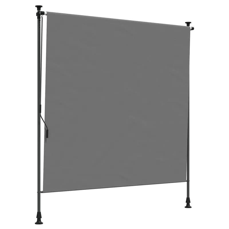 Lauko Ritininė Žaliuzė Šviesiai pilka 150 x 270 cm