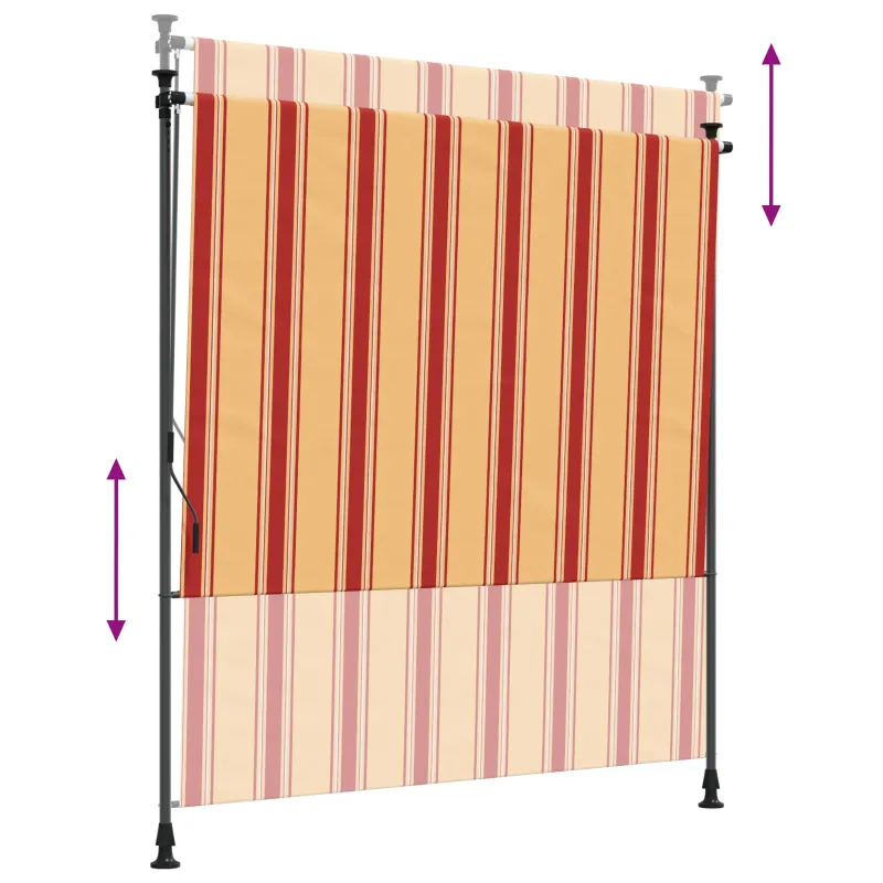 Lauko Ritininė Žaliuzė Įvairiaspalvis 120 x 270 cm