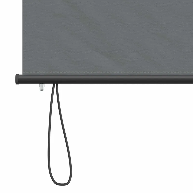 Roletas Šviesiai pilka 60 x 250 cm Audinys ir aliuminis