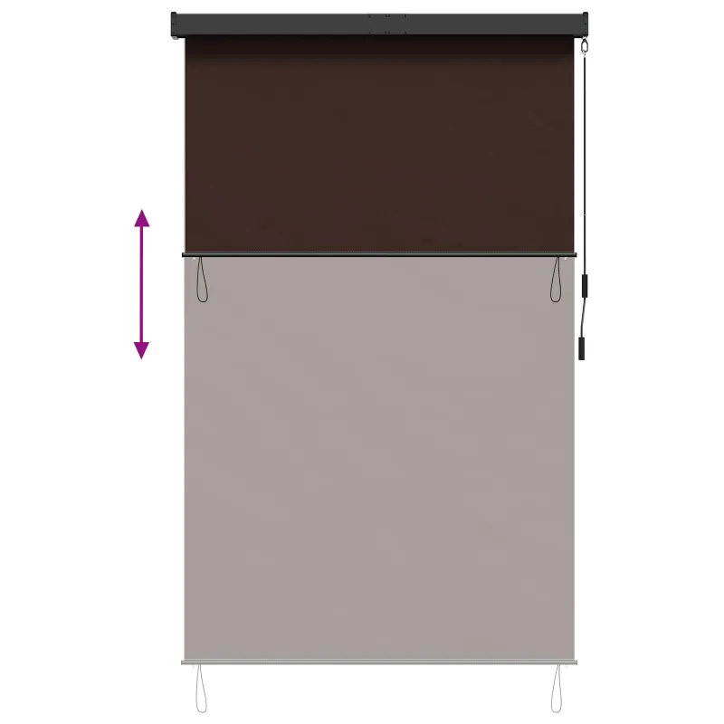 Roletas Ruda 120 x 250 cm Audinys ir aliuminis
