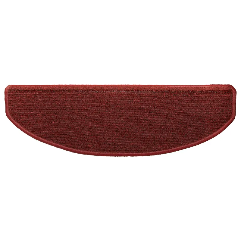 Savaime prilipantys laiptų kilimėliai 15 pcs Bordo raudona