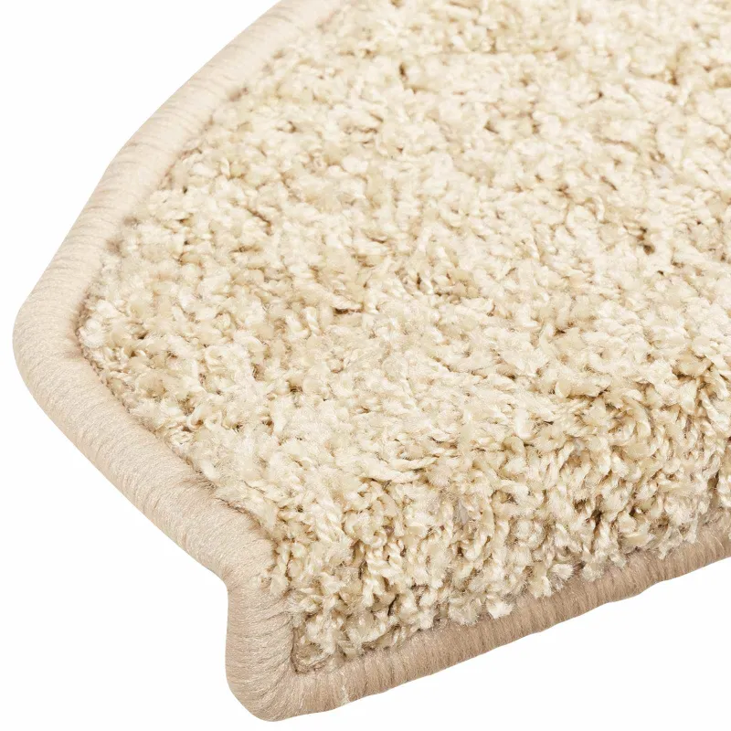 Savaime prilipantys laiptų kilimėliai 15 pcs Šviesiai rudas