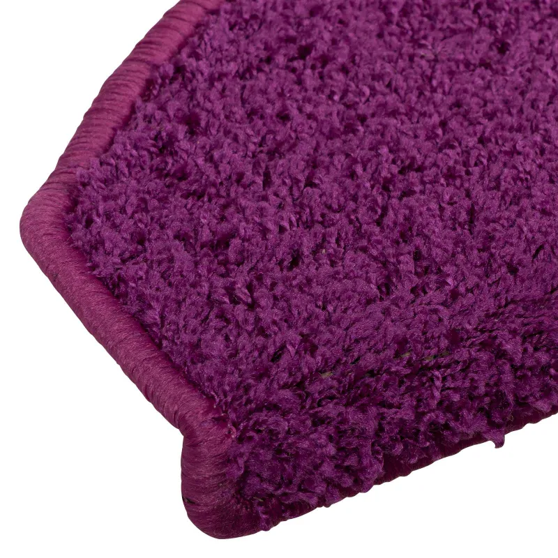 Savaime prilipantys laiptų kilimėliai 15 pcs Violetinė