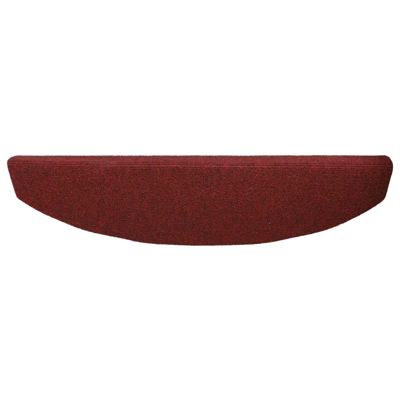 Savaime prilipantys laiptų kilimėliai 15 pcs Bordo raudona