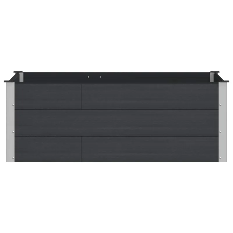 Paaukštinta sodo lova Juoda 150 x 100 x 54 cm