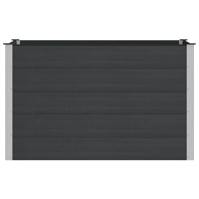Paaukštinta sodo lova Juoda 150 x 100 x 91 cm