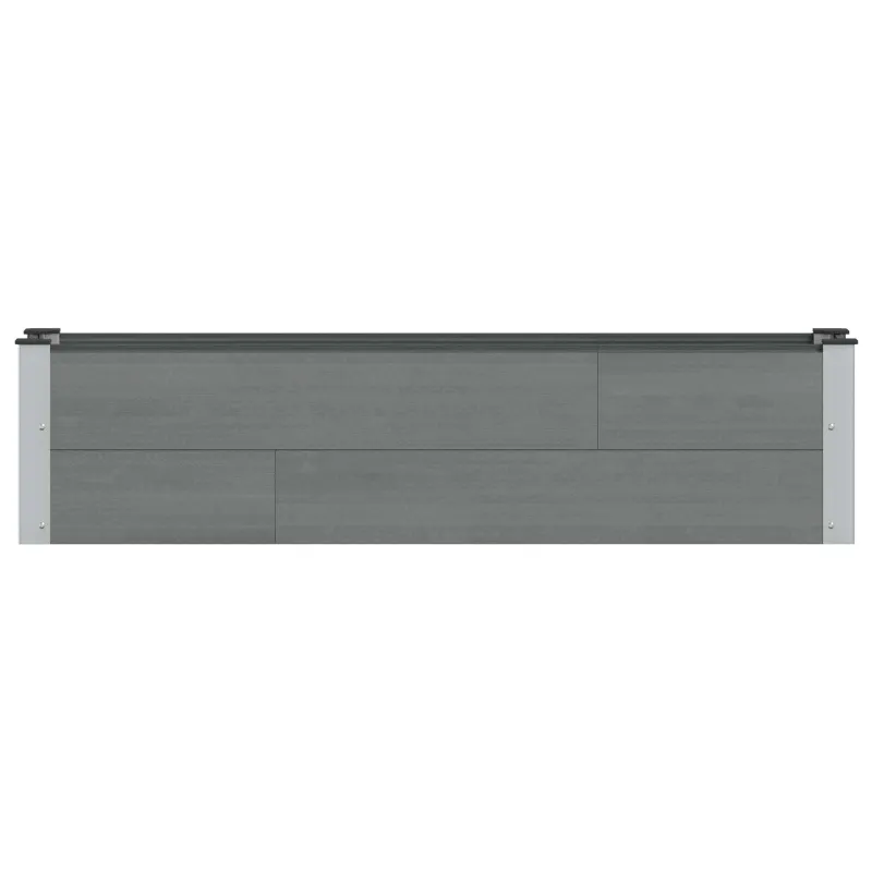 Paaukštinta sodo lova Pilka 150 x 30 x 36 cm