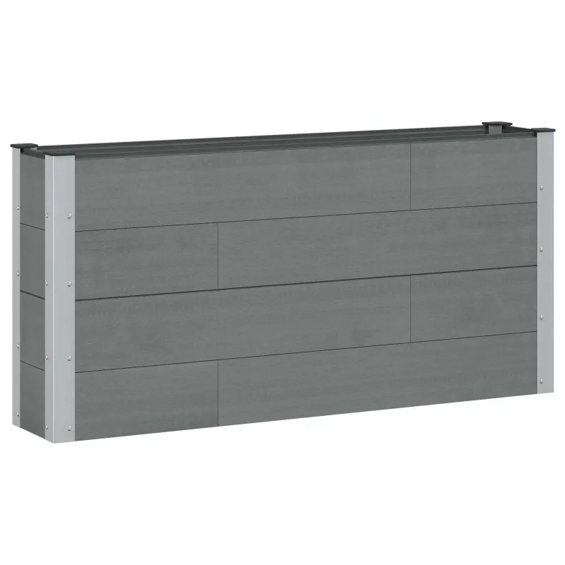Paaukštinta sodo lova Pilka 150 x 30 x 72 cm