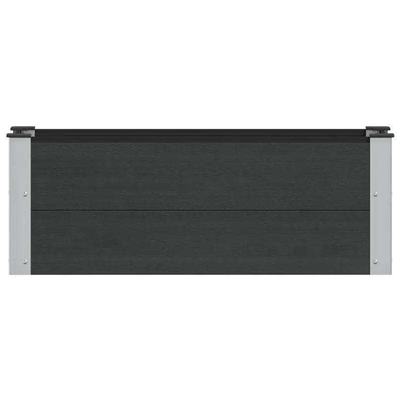 Paaukštinta sodo lova Juoda 100 x 30 x 36 cm